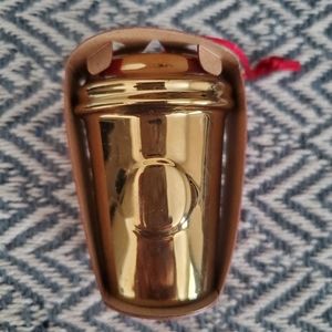 Starbucks Gold Ornament NWT